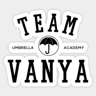 TEAM VANYA THE UMBRELLA ACADEMY Sticker